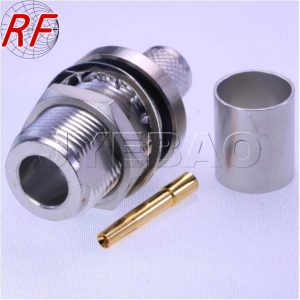 N female bulkhead connector for LMR400