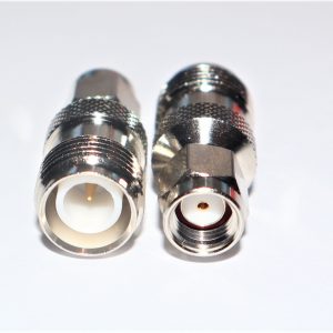 Reverse Polarity SMA Male to RP TNC Female Adapter