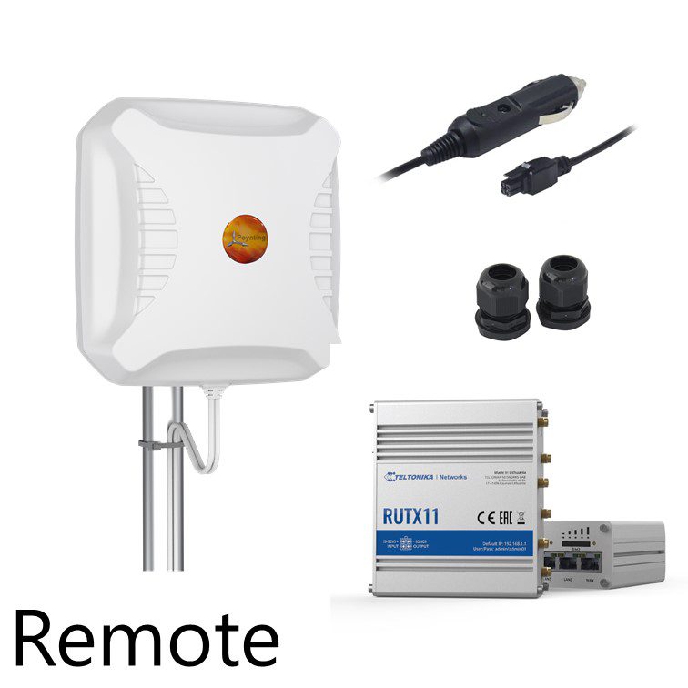Remote 4G Antenna Kit