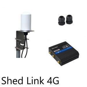 Connect Shed 4G omni and modem