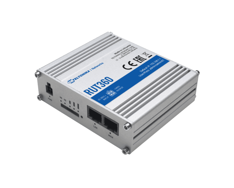 Teltonika RUT360 Industrial 4G Router