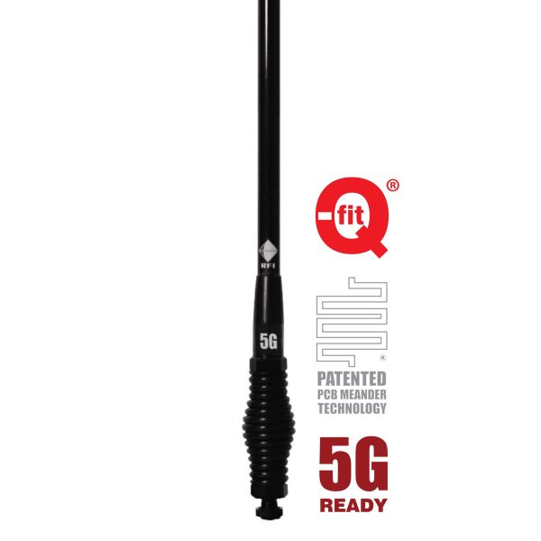 Antenna 5G LTE 6 5dBi Collinear 698 3800 MHz 5m SMA M Black Length 