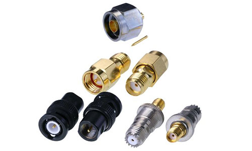 Coaxial Connectors, Adapters & Attenuators.