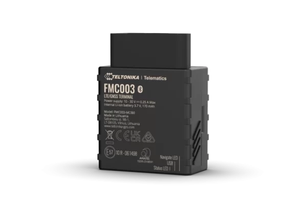 Teltonika 4G LTE Cat 1 tracker with OBD OEM data reading