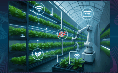 The Wireless Backbone of Vertical Agriculture