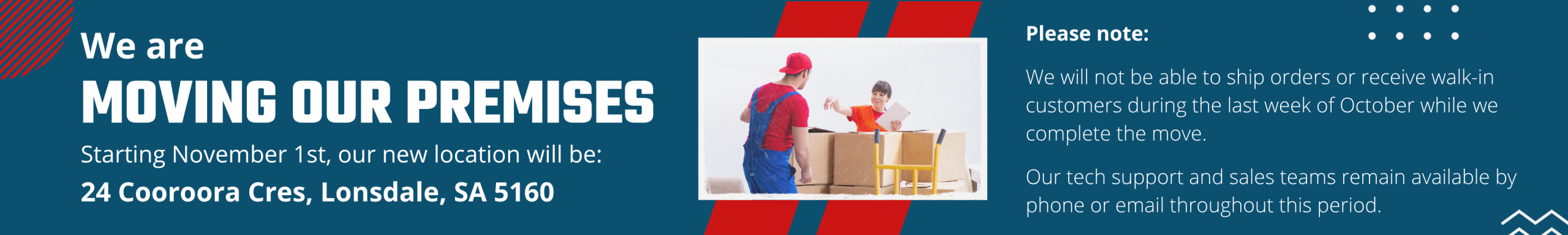 Moving premises Banner 3