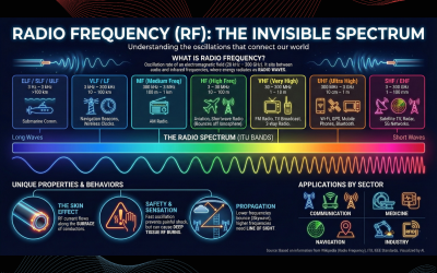 The Invisible Spectrum: Understanding Radio Frequency and How We Harness It